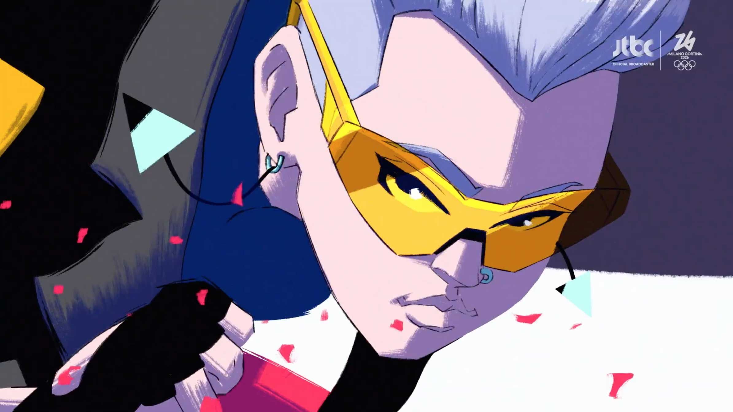 JTBC 2026 Winter Olympics ID Animation by Sungmin Yoo | STASH MAGAZINE