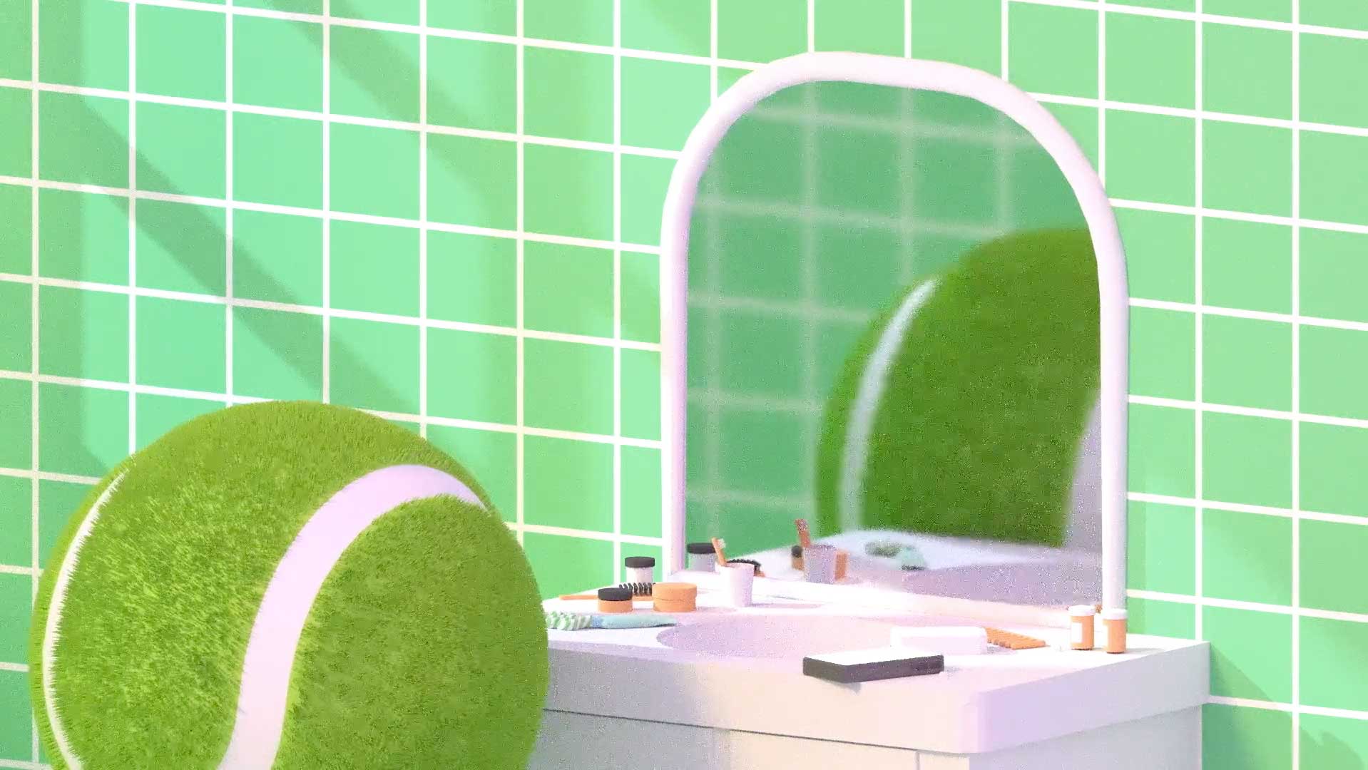 Julian Glander Tennis Ball on His Day Off short film Adult Swim | STASH MAGAZINE
