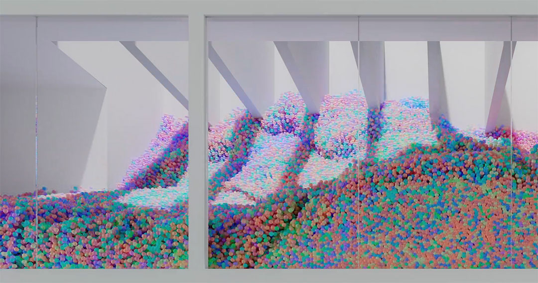 LOOP Airport Lounge Ambient motion design | STASH MAGAZINE