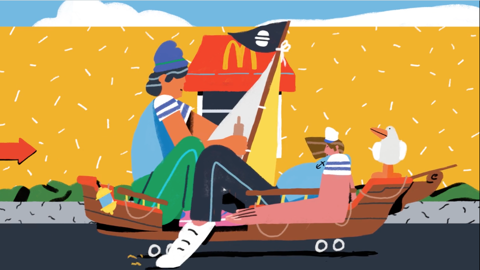 McDonalds Car Free Day | STASH MAGAZINE