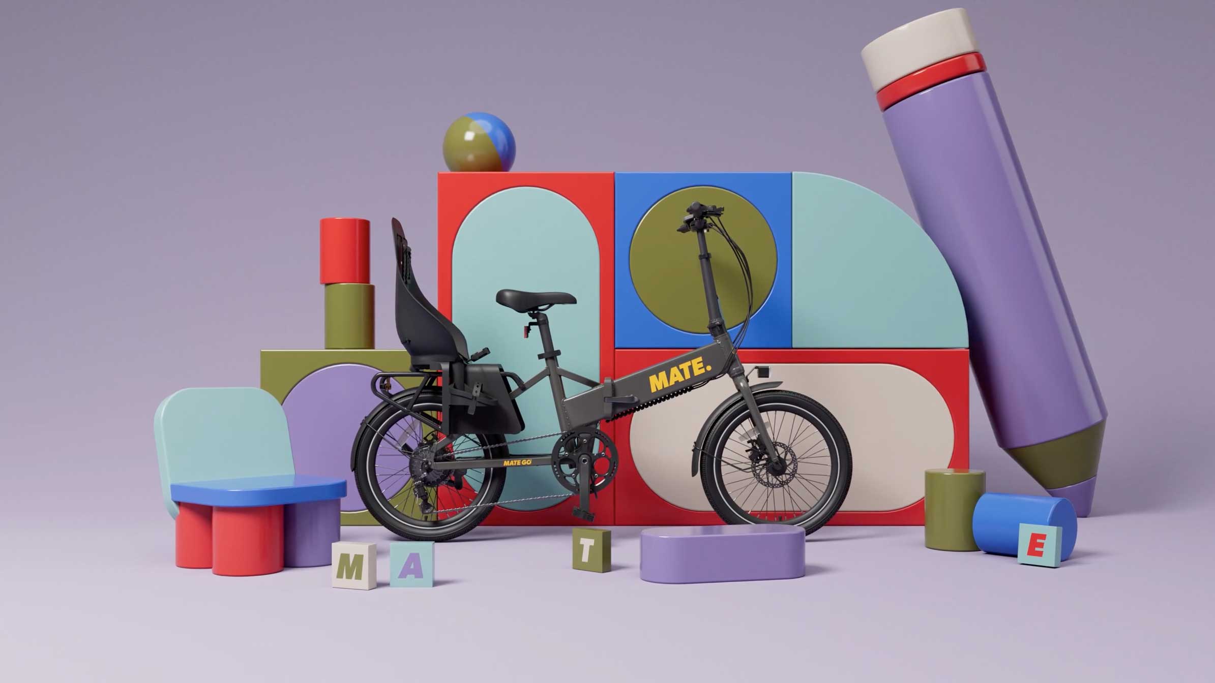 MATE GO+ e-bike CG product film by Santi Zoraidez | STASH MAGAZINE