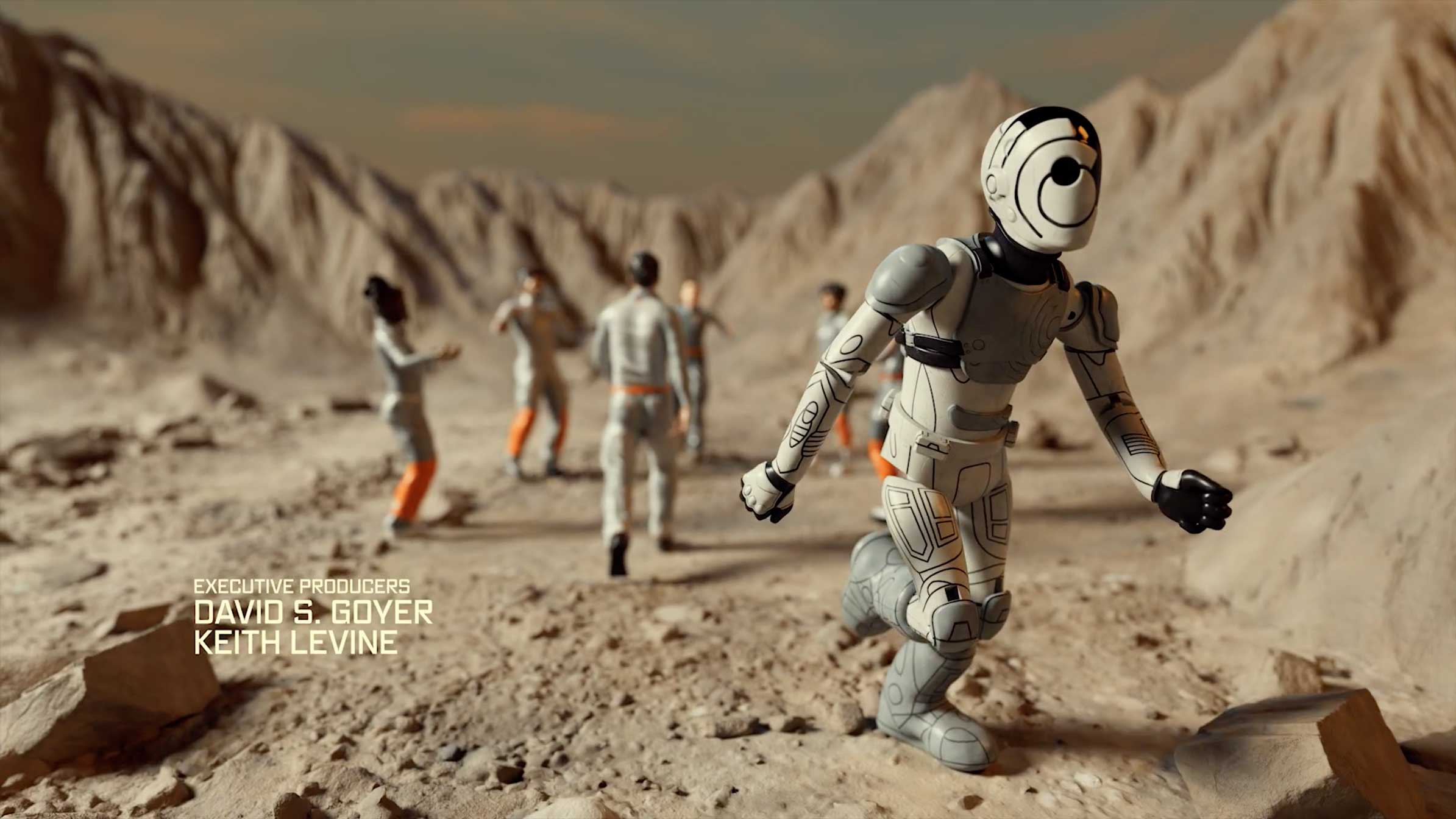 Murderbot opening titles by Hazel Baird Elastic | STASH MAGAZINE