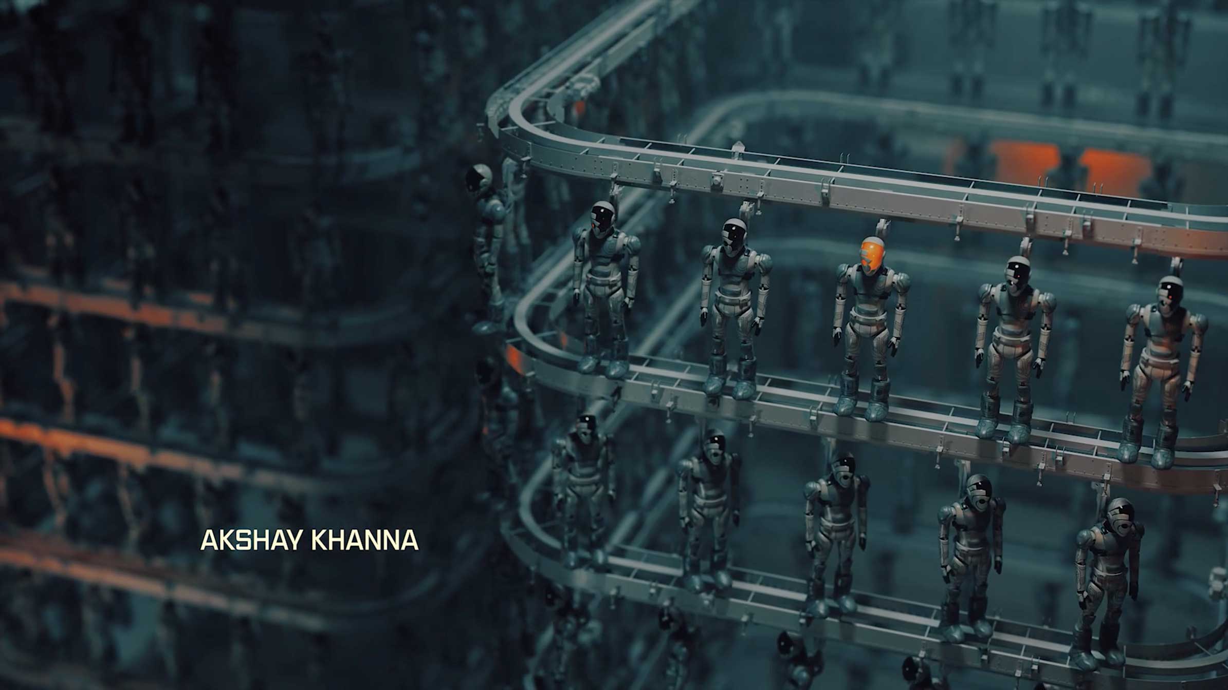 Murderbot opening titles by Hazel Baird Elastic | STASH MAGAZINE