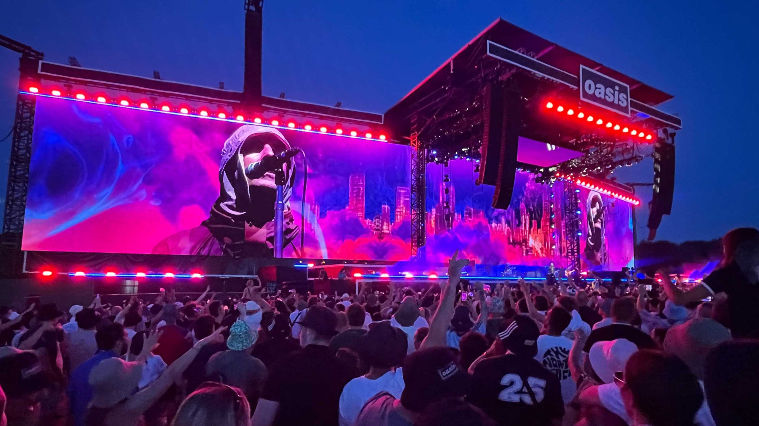 Oasis Live 25 Tour Visuals by Chris Curtis and I’m Your Boss | STASH MAGAZINE