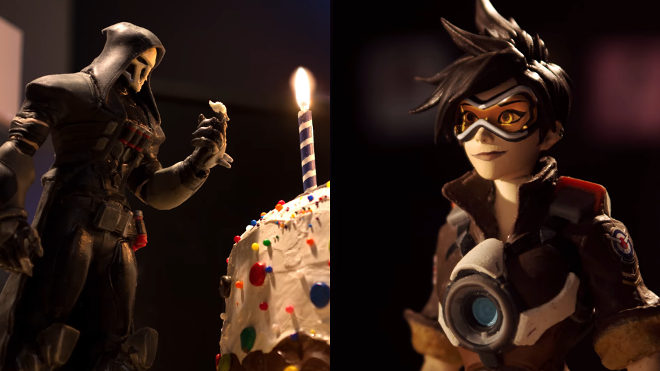 Blizzard Overwatch 2nd Anniversary stop motion animation behind the scenes | STASH MAGAZINE