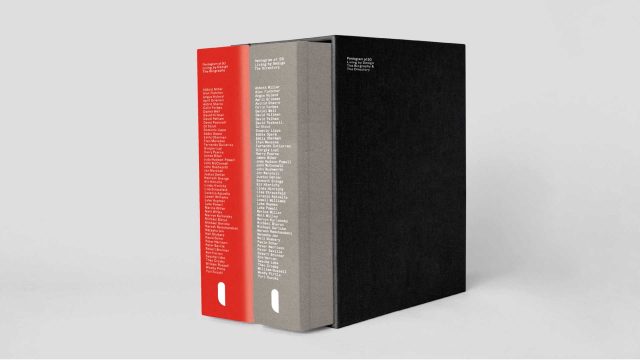 Pentagram Celebrates 50 Years with Two-Volume, 1200 page Compendium