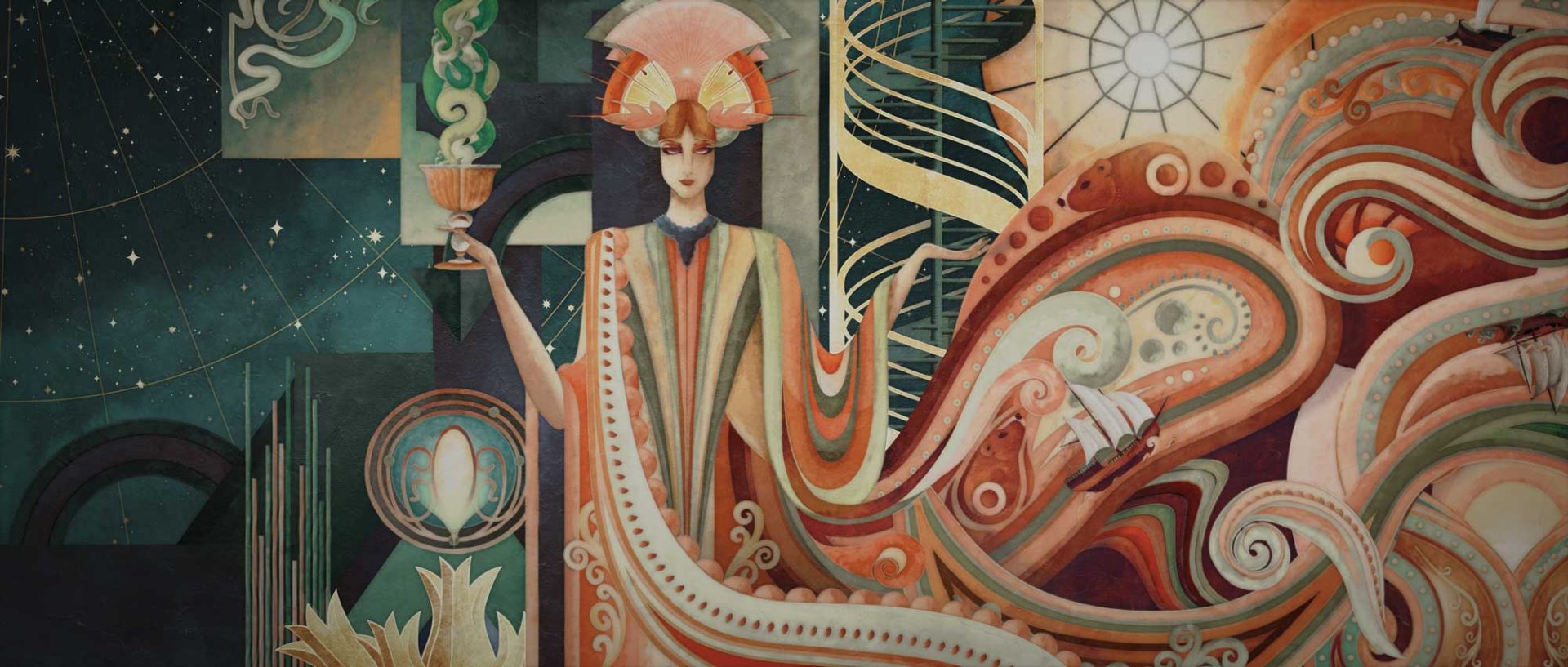 Percy Jackson and The Olympians season 2 main on end credits by Imaginary Forces | STASH MAGAZINE