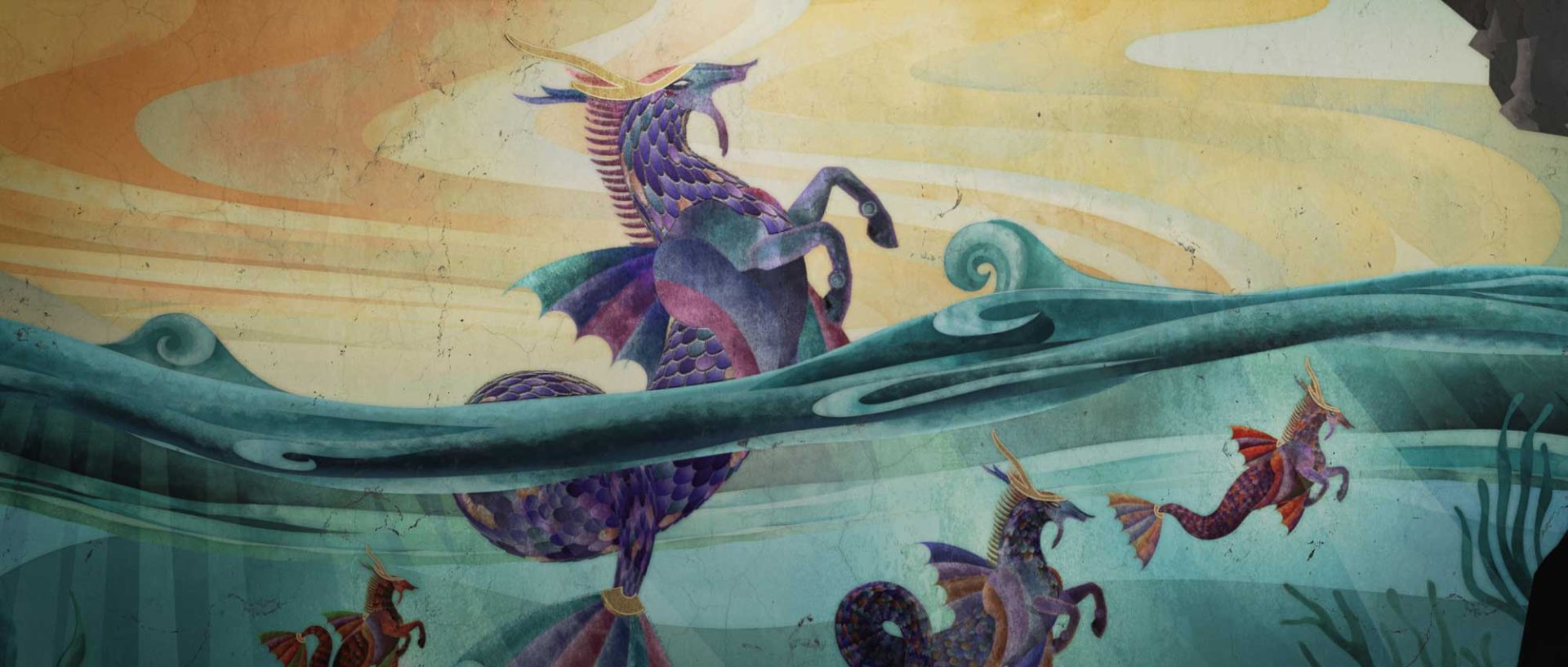 Percy Jackson and The Olympians season 2 main on end credits by Imaginary Forces | STASH MAGAZINE