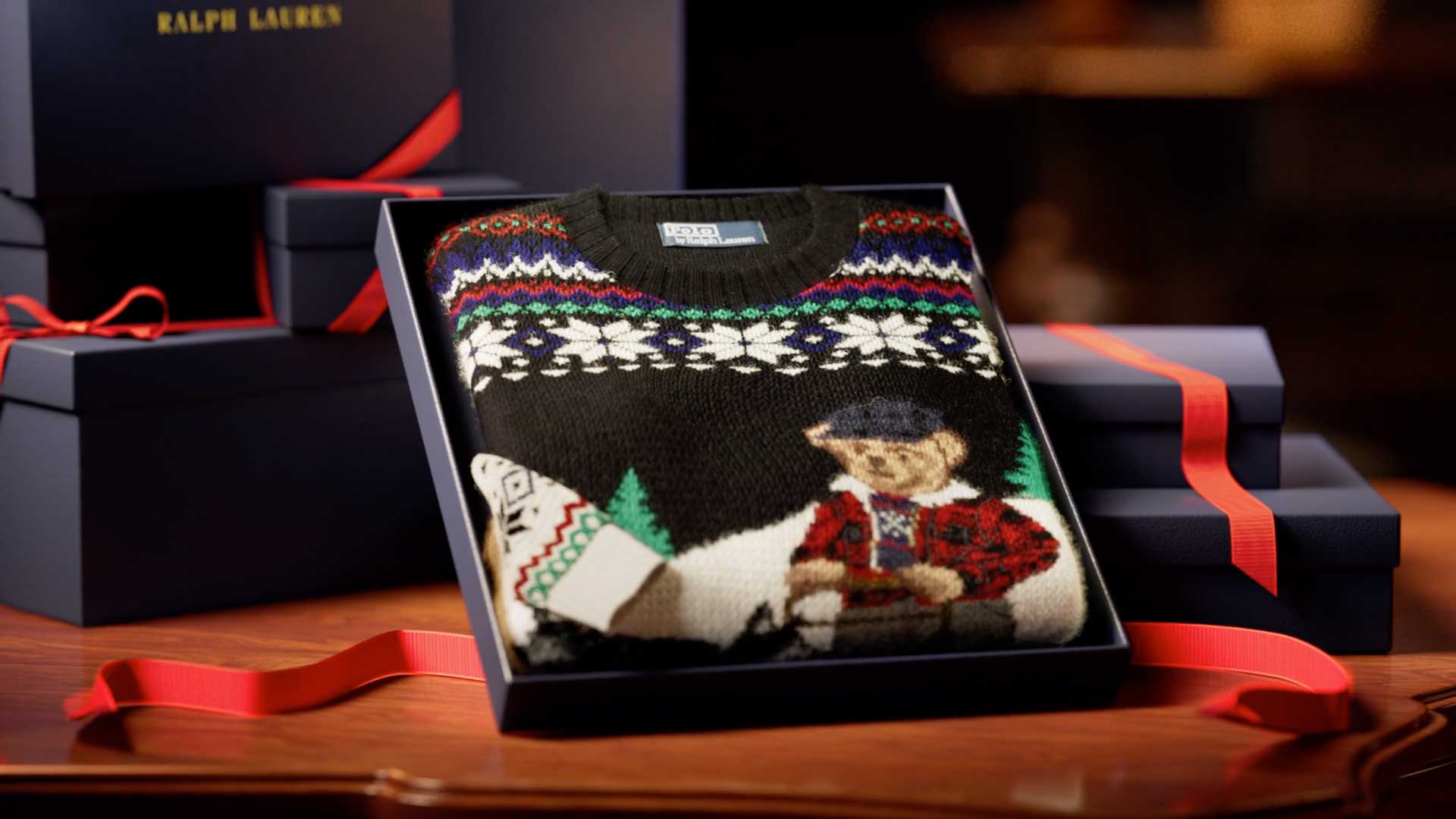 Ralph Lauren Holiday Gifting Ad by Found | STASH MAGAZINE