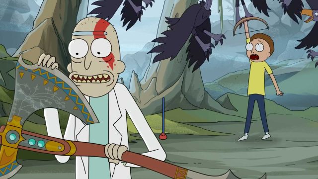 Rick and Morty God of War Ragnarök PlayStation | STASH MAGAZINE