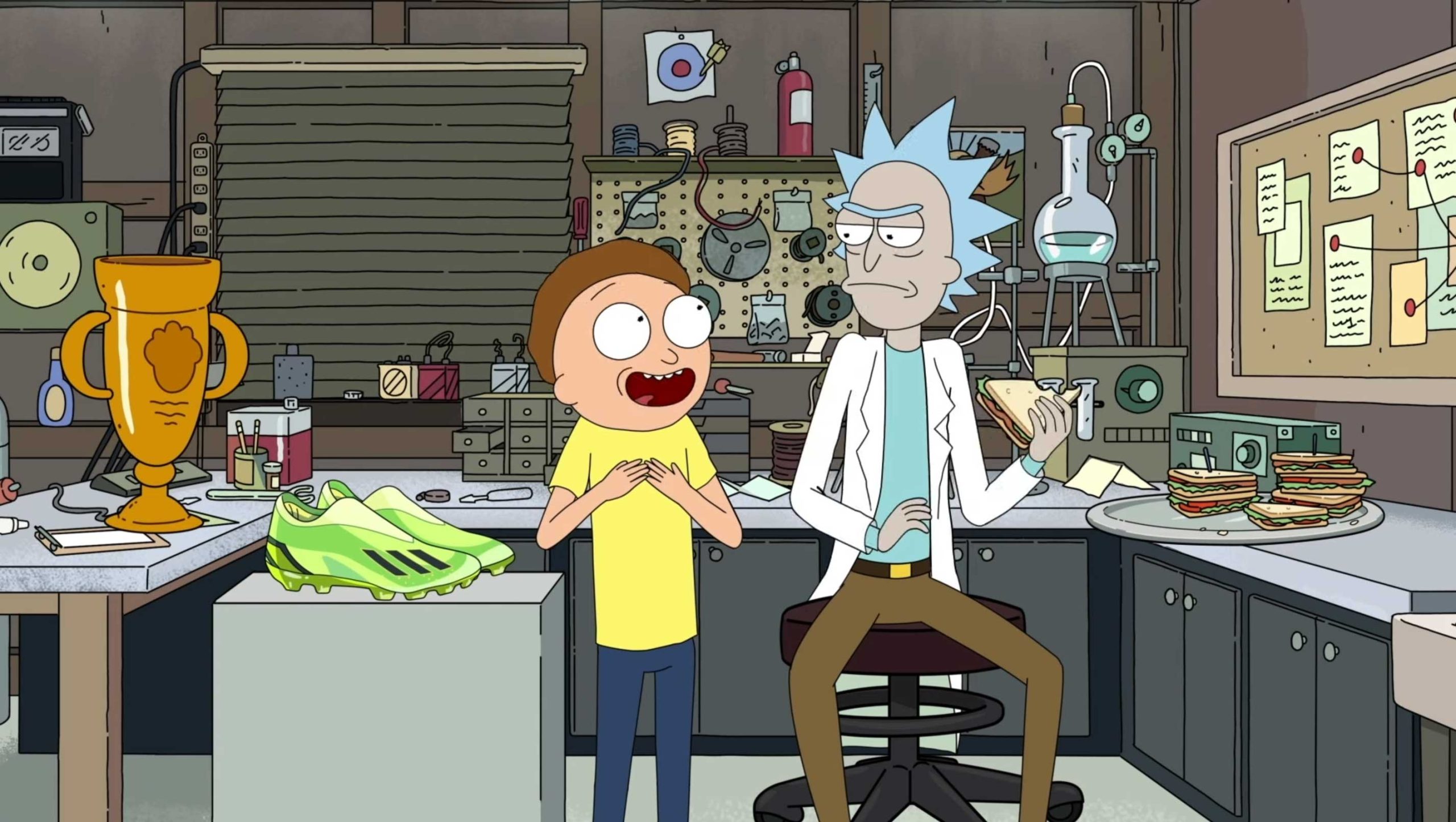 Rick and Morty enter the Speedportal with Adidas | STASH MAGAZINE