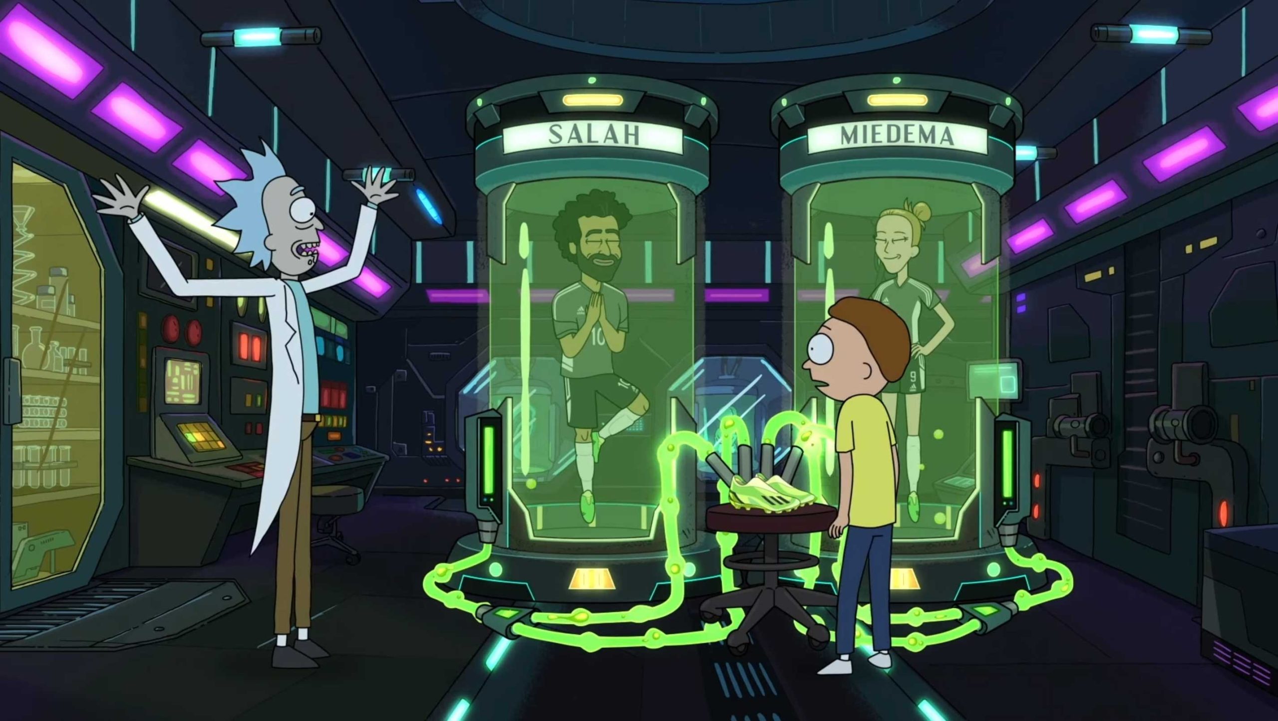 Rick and Morty enter the Speedportal with Adidas | STASH MAGAZINE