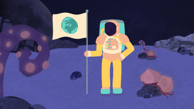 Pale Blue Dot animated short film | STASH MAGAZINE