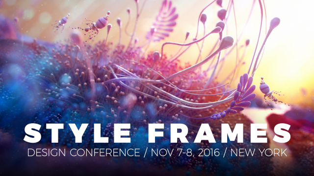 STYLE FRAMES is Back! Design Conference Returns to NYC Nov 7-8