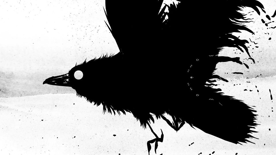 Ted Hughes "The Crow" Animated Poetry by Playdead | STASH MAGAZINE