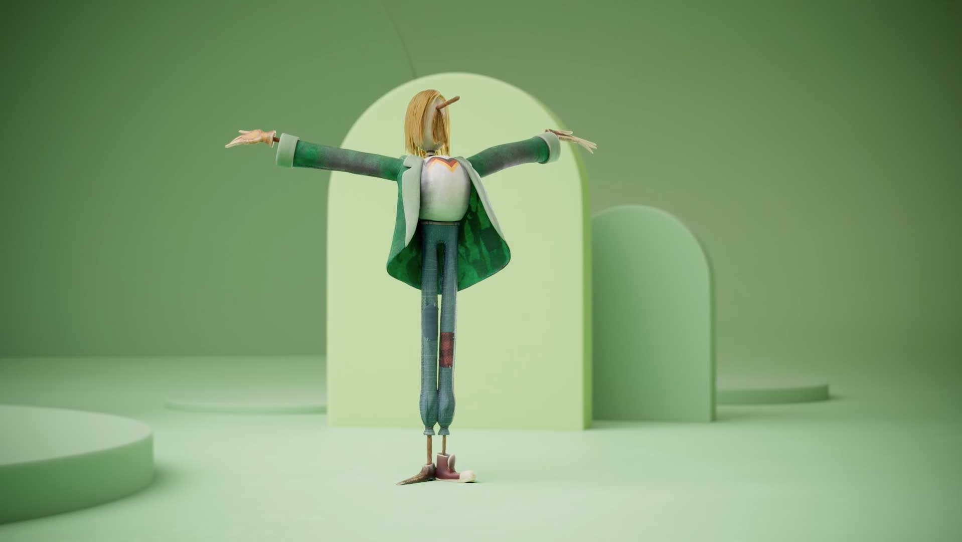 Scarecrow short dance film Honet Yves Geleyn | STASH MAGAZINE