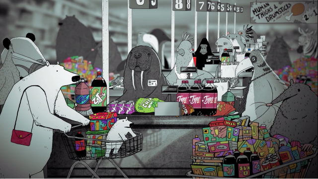 Wantaways The Turning Point Music Video By Steve Cutts Stash Magazine Motion Design Stash