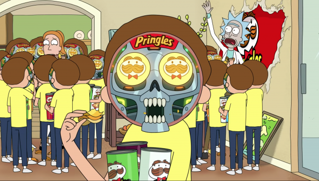 Pringles Rick and Morty Super Bowl Commercial | STASH MAGAZINE