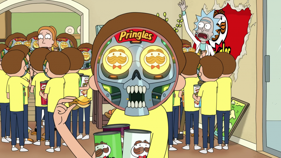 Pringles Rick and Morty Super Bowl Commercial | STASH MAGAZINE