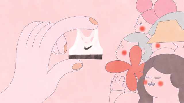 Nike Kids Bra by Sophie Koko Gate | STASH MAGAZINE