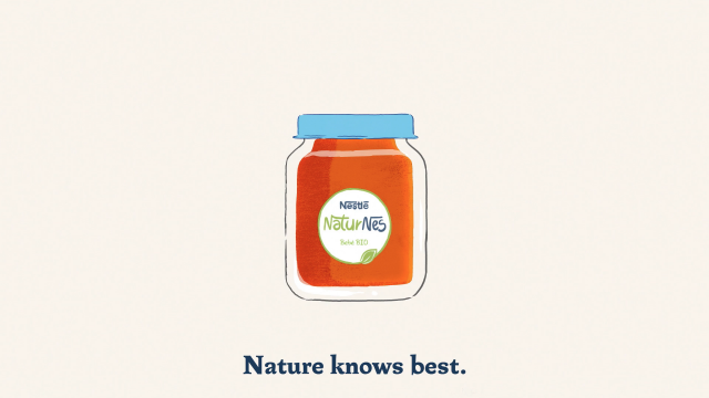 Nestle NaturNes baby food commercial by Alex Grigg | STASH MAGAZINE