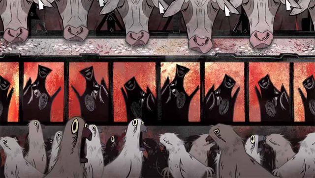 Greenpeace There's a Monster in My Kitchen commerical by Cartoon Saloon | STASH MAGAZINE