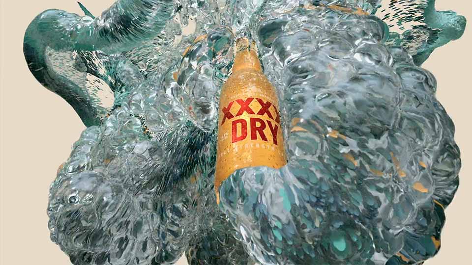 XXXX Dry "Yeah Nice!" by FutureDeluxe | STASH MAGAZINE