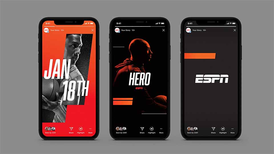 ESPN "Loud Channel Rebrand" by Superestudio | STASH MAGAZINE