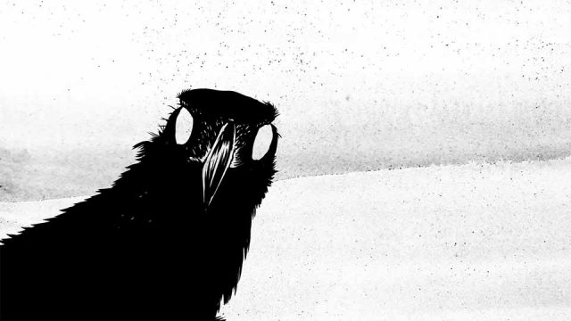 Ted Hughes "The Crow" Animated Poetry by Playdead | STASH MAGAZINE