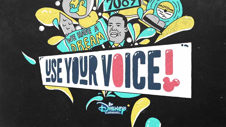 Disney "Use Your Voice" MLK Day Promo by Creative Mammals | STASH MAGAZINE
