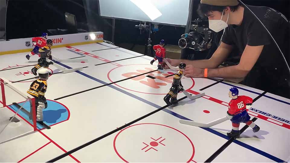 "Dunkin' NHL" Making-of by Peter Sluszka and Hornet | STASH MAGAZINE