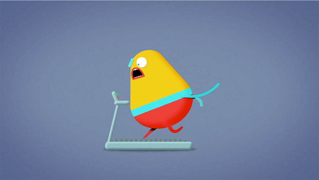 "Workout" Short Film by Joe Wood and Rumpus Animation | STASH MAGAZINE