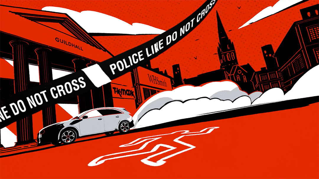  Fergus Craig "Once Upon A Crime" Book Trailer by Cub Studio | STASH MAGAZINE