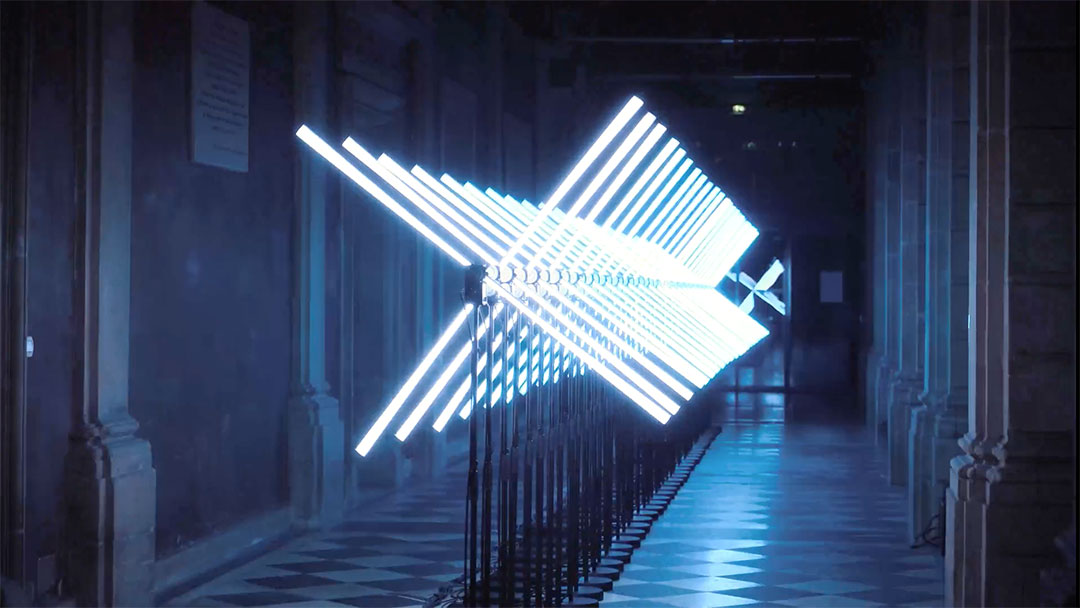 "FLUX" Light Installation by Collectif SCALE | STASH MAGAZINE