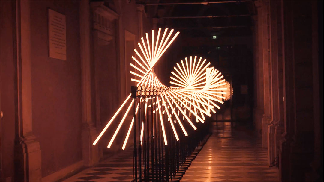 "FLUX" Light Installation by Collectif SCALE | STASH MAGAZINE