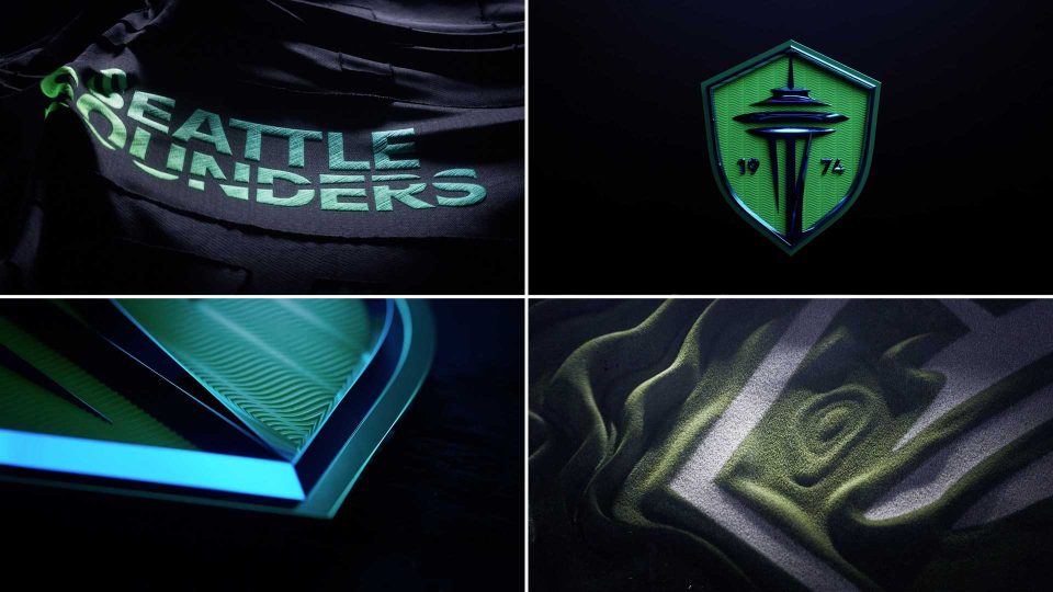 Seattle Sounders Brand refresh Panoply and Column | STASH MAGAZINE