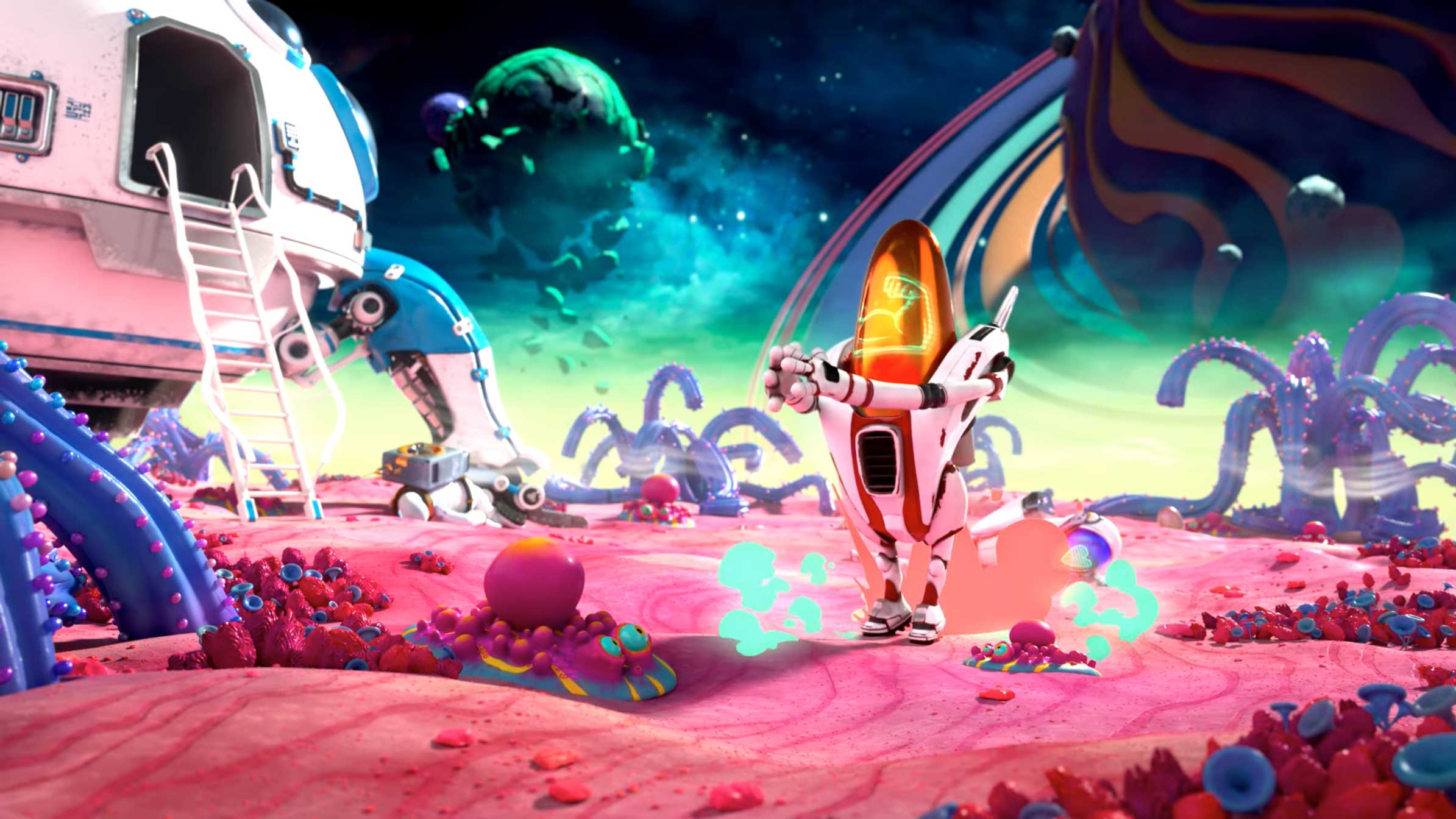 Space Probe Force animated series by Woodblock | STASH MAGAZINE