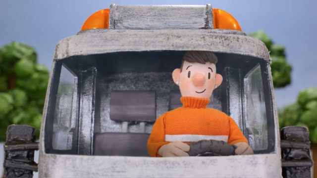 Specsavers & FlickerFest Samuel Lewis stop motion ad Garbologist | STASH MAGAZINE