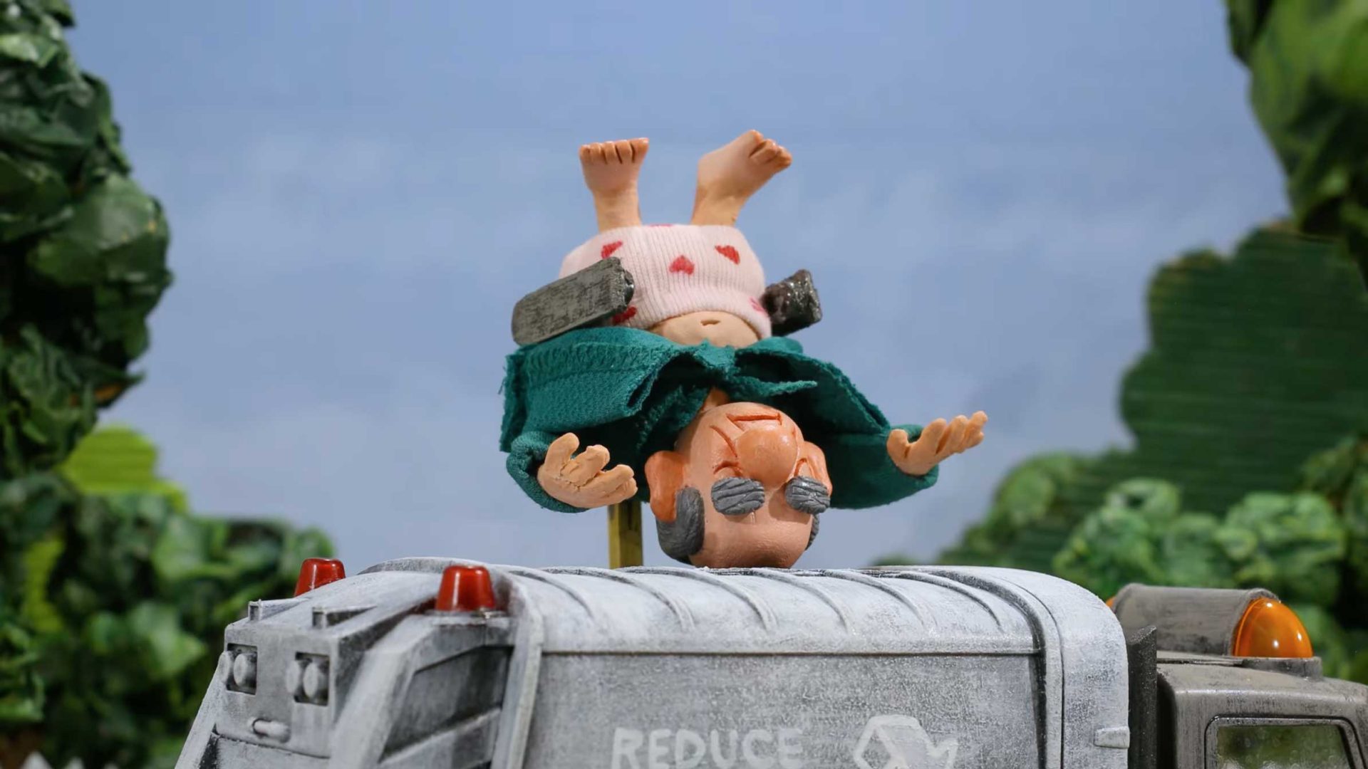 Specsavers & FlickerFest Samuel Lewis stop motion ad Garbologist | STASH MAGAZINE