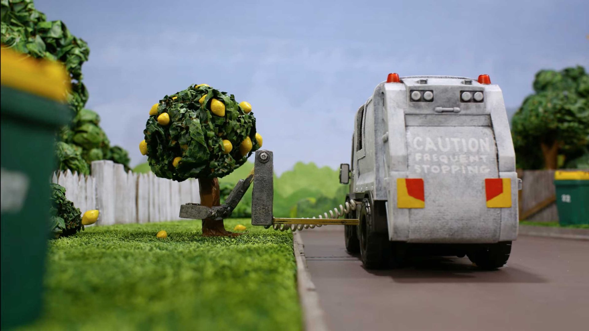 Specsavers & FlickerFest Samuel Lewis stop motion ad Garbologist | STASH MAGAZINE