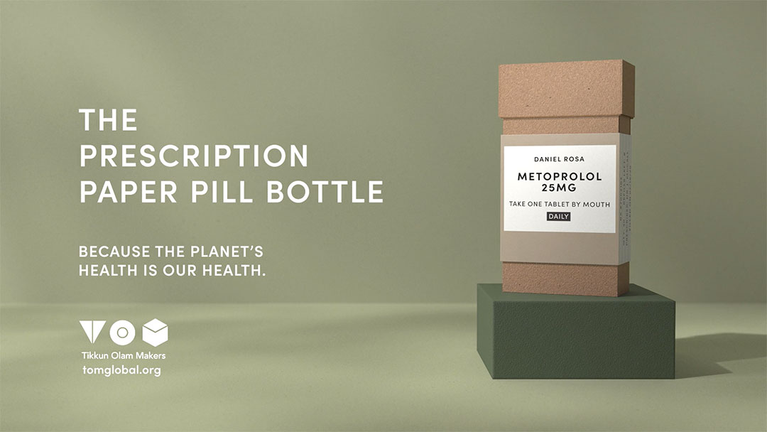 TOM Prescription Paper Pill Bottle Pixel Farm | STASH MAGAZINE