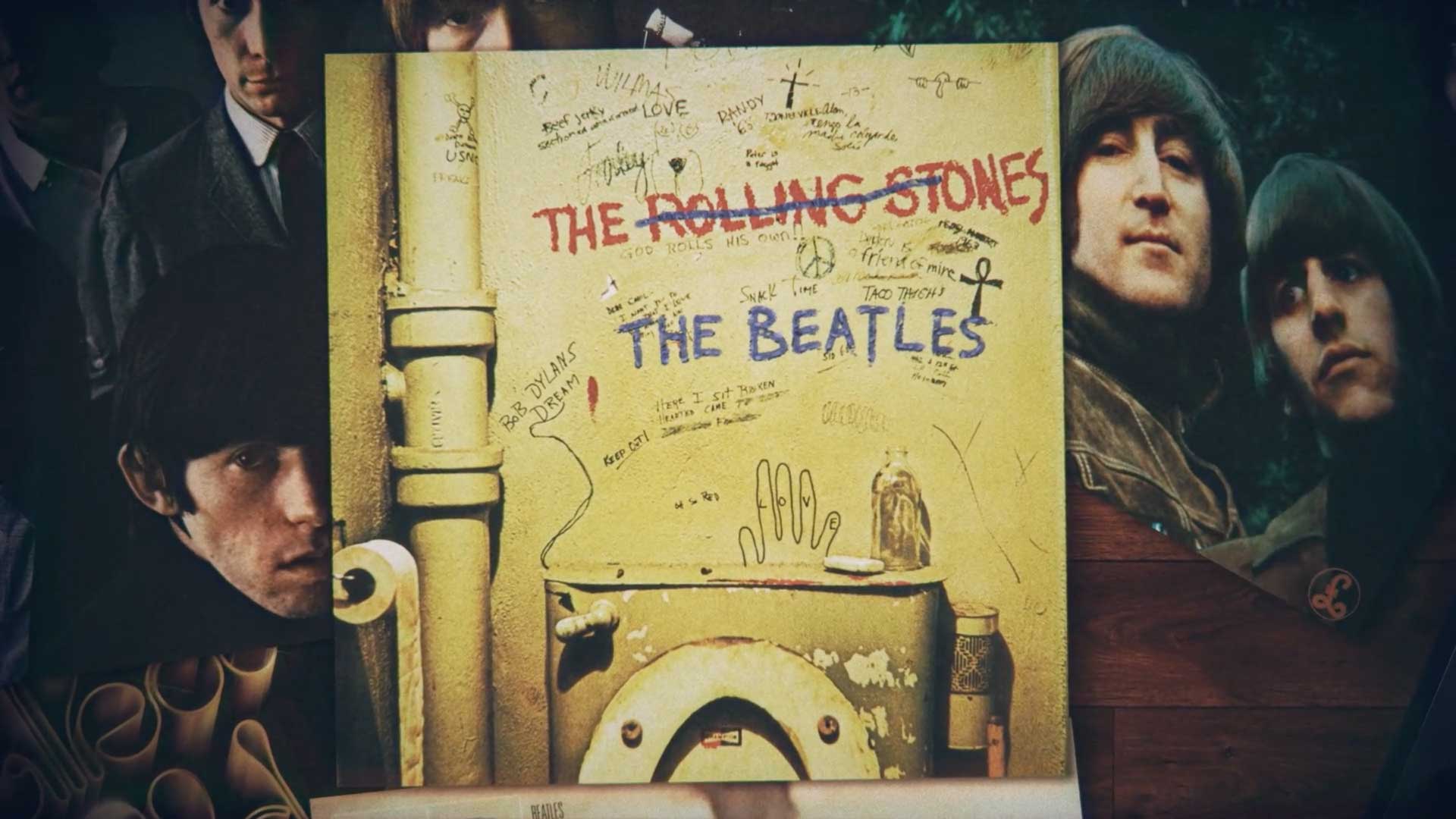 The Beatles vs The Stones animated short film Dog & Rabbit | STASH MAGAZINE