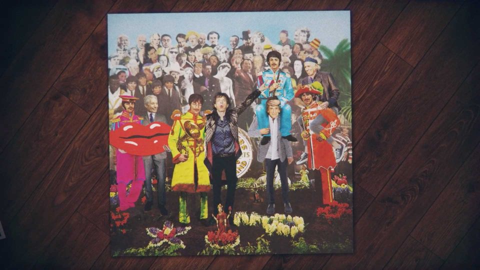 Dog & Rabbit Stages The Beatles vs The Stones Album Art Smackdown ...