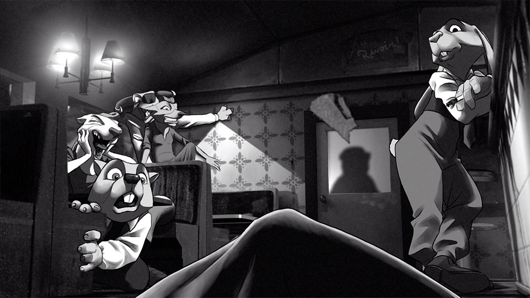 The Misfortune Cookie Cartoon Noir Short Film by Againstallodds | STASH MAGAZINE