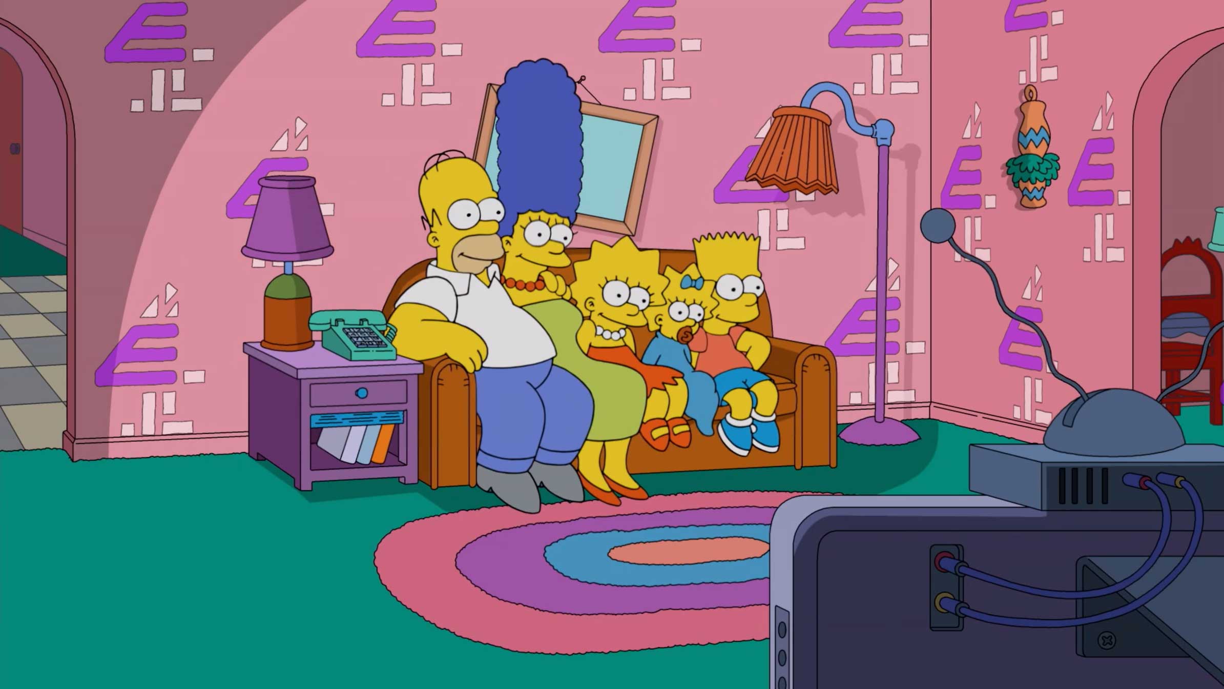 The Simpsons on E4 by 4Creative and Lucky Cat | STASH MAGAZINE