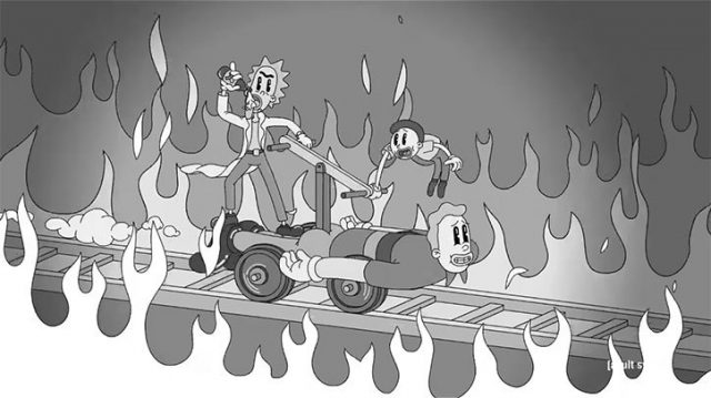 Rick and Morty Exquisite Corpse | STASH MAGAZINE