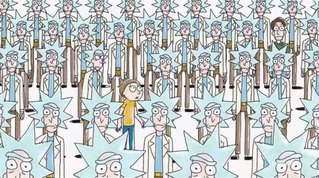 Rick and Morty Exquisite Corpse | STASH MAGAZINE