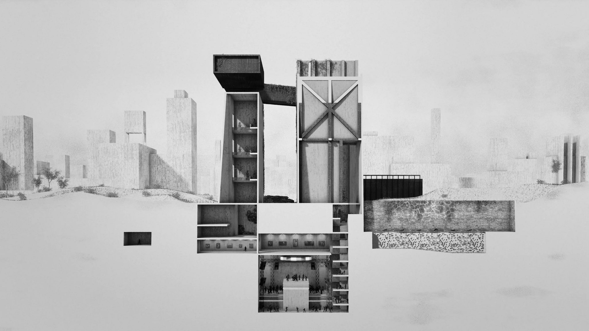 Slicing Through "Utopia" in Short Film by Optical Arts STASH MAGAZINE