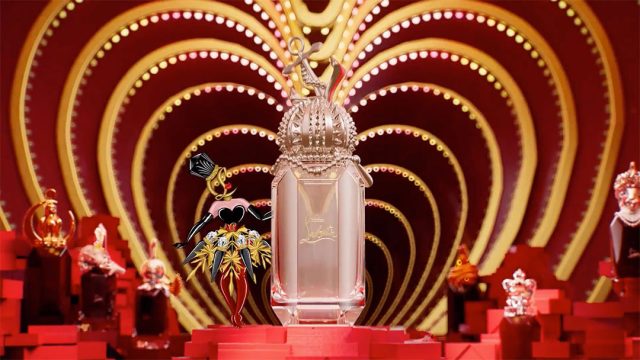 Velvet Badger Conjures a Luxurious Fairground Christmas for Christian Louboutin