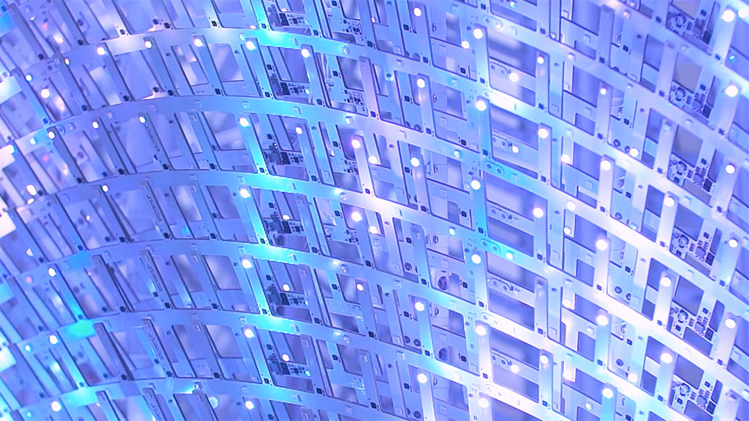 WarnerMedia HQ Interactive Light Sculpture Rare Volume | STASH MAGAZINE